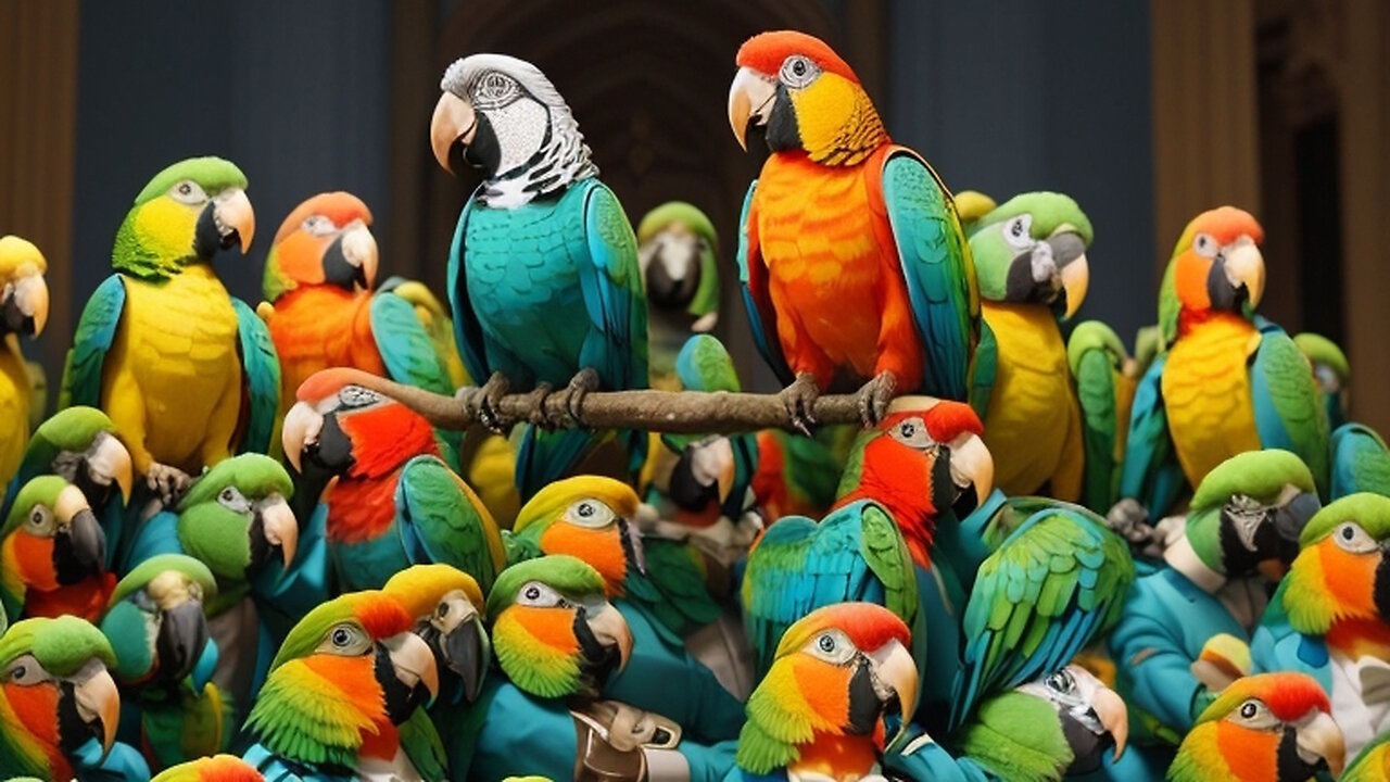 Aspiring Gregorian Choristers Parrots