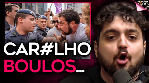 MONARK SE REVOLTA COM BOULOS AO VIVO