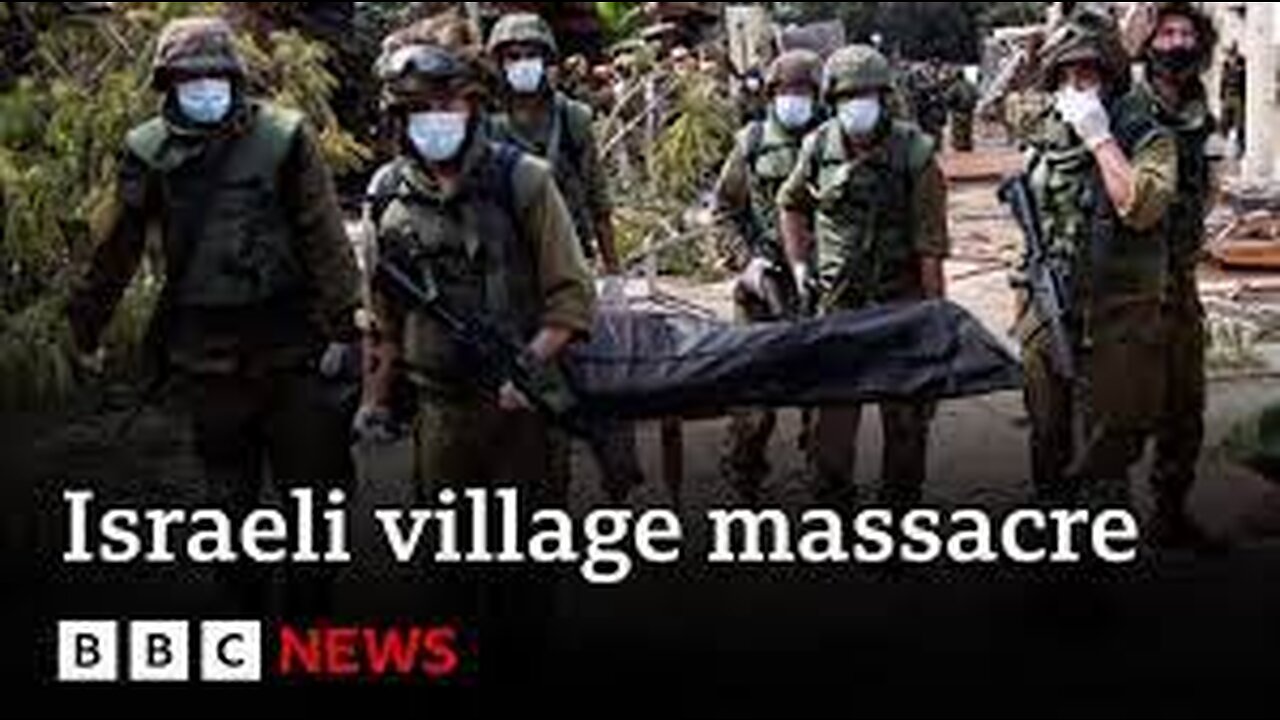 Israeli village massacre_ frontline report - BBC News