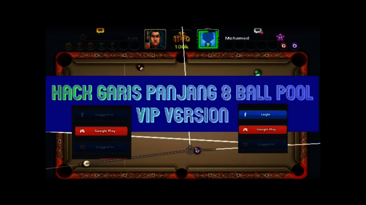 Hack vip 8Ball Pool Long Line Terbaru 100% Work Anti banned