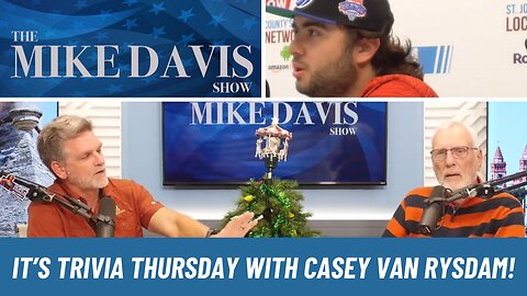 Casey Van Rysdam joins us for Political Discussion and Trivia Thursday "This Evening"