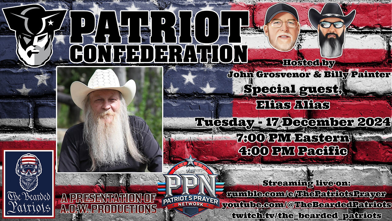 Patriot Confederation - Elias Alias Interview (December 17, 2024)