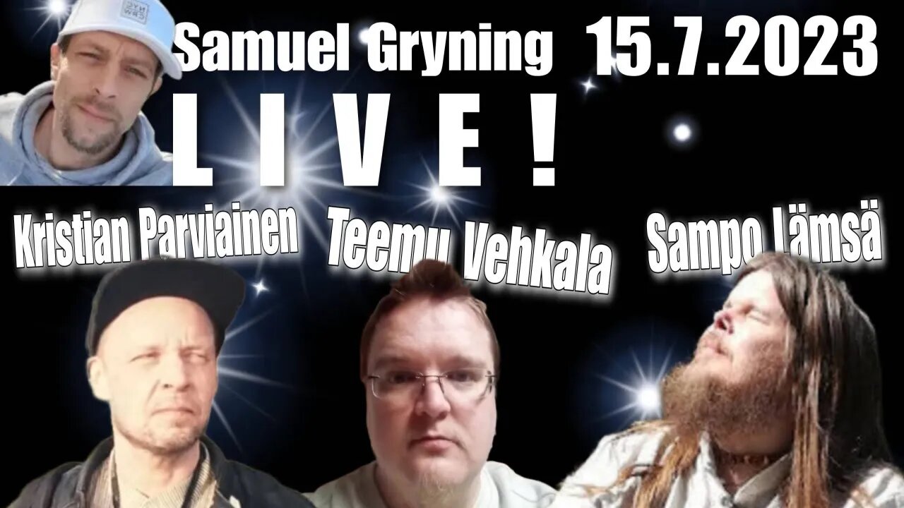Samuel Gryning LIVE! - Kristian Parviainen + Teemu Vehkala + Sampo Lämsä