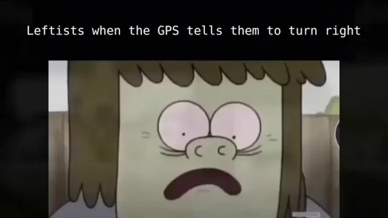 Leftists when the GPS tells them to turn right