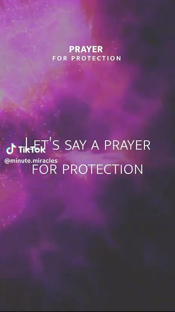 Prayer for protection