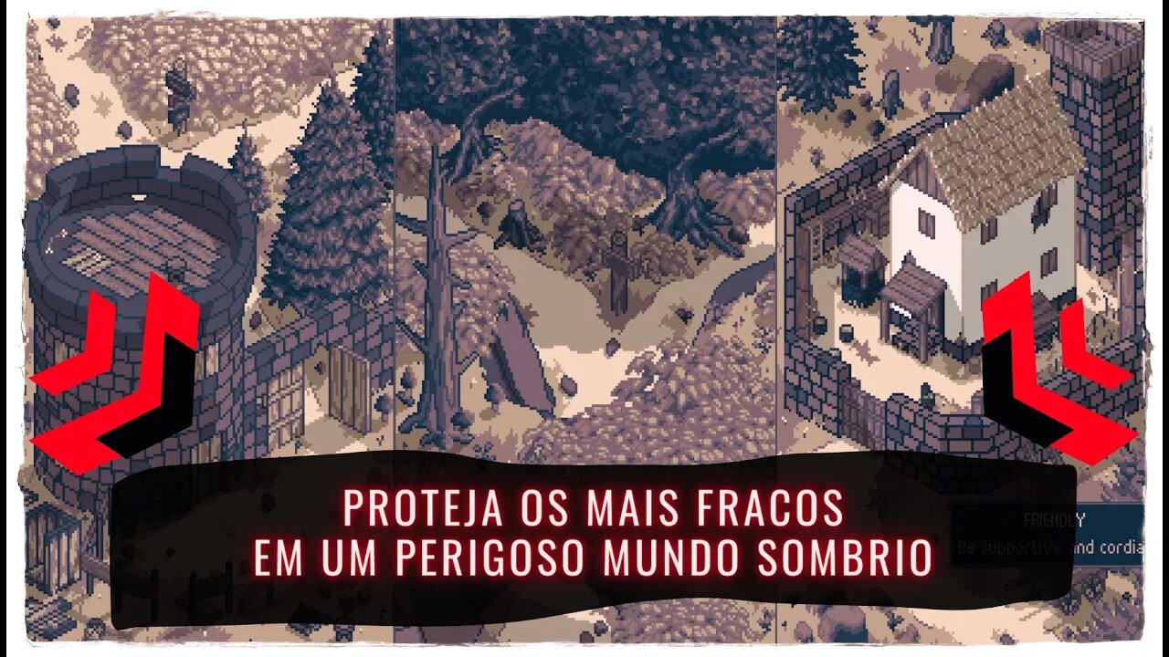 Roadwarden - Proteja os mais Fracos em um Perigoso Mundo Sombrio (Jogo de RPG com Escolhas para PC)