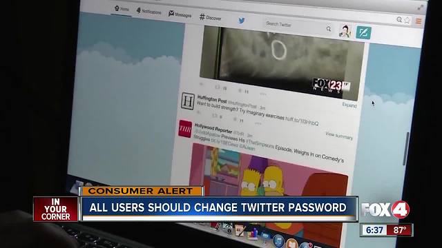 Twitter says all 336 million users should change their passwords