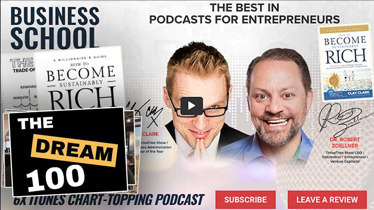 Business Podcasts | Dr. Zoellner and Clay Clark Teach How to Become a Millionaire | How to Successfully Implement the Dream 100 Marketing System