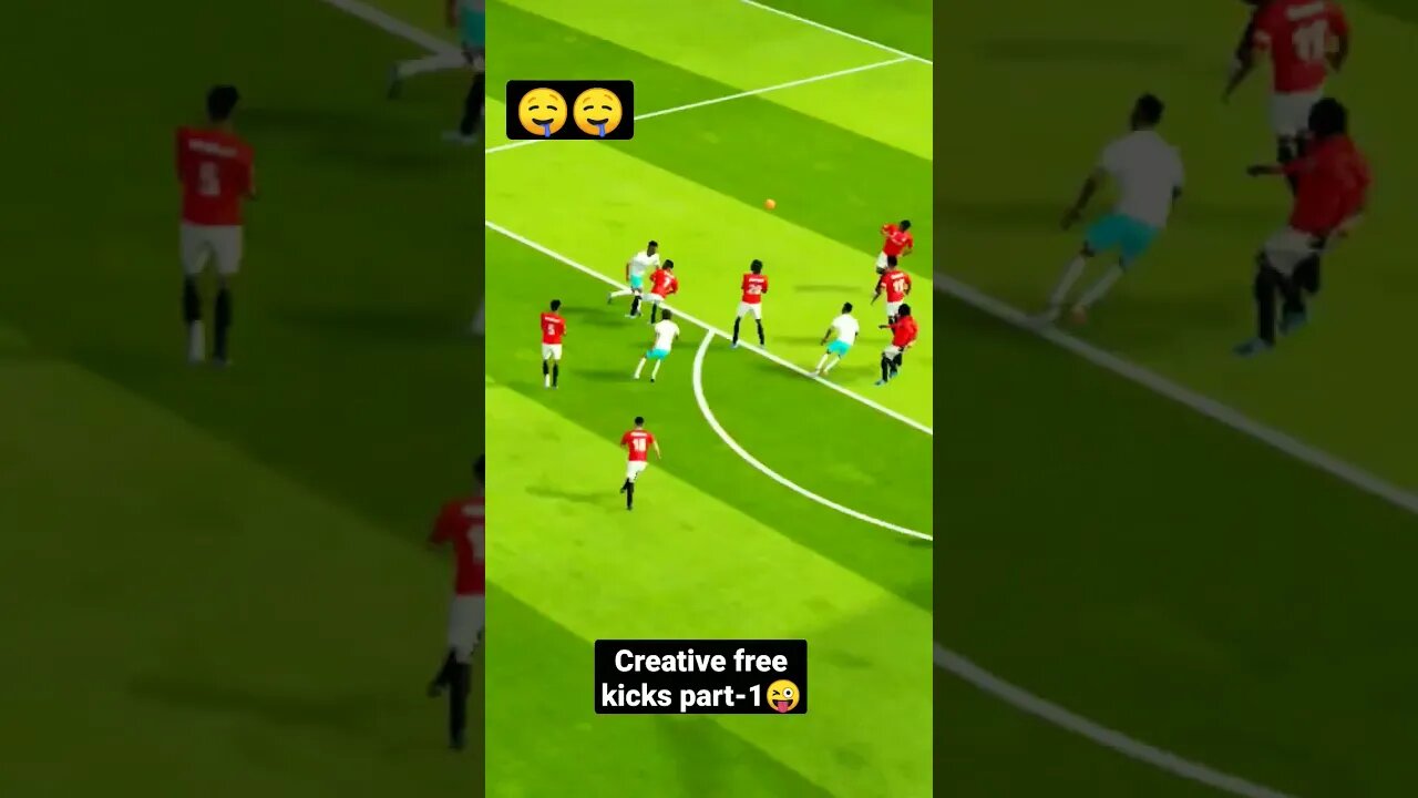 DLS 23 🔥🚨DREAM LEAGUE SOCCER ✨💨 BEST FREE KICK GOAL EVER #dls23 #messi #ronaldo #haaland #fifa23