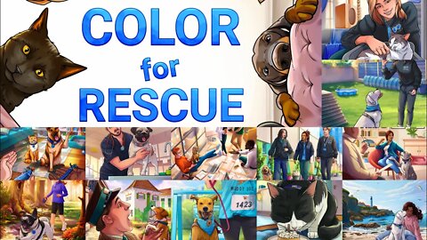 COLOR FOR RESCUE #colorbynumber #shorts