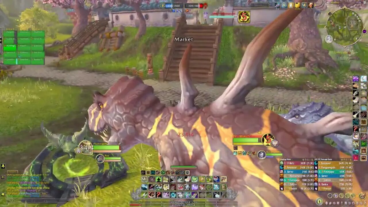 Dragonflight Hunter PvP Beast Mastery - Mercenary Buff - Alliance WoW Battlegrounds BM Gameplay