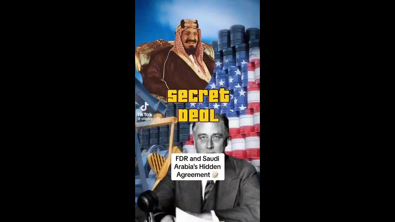 FDR and Sadi Arabia’s hidden agreement