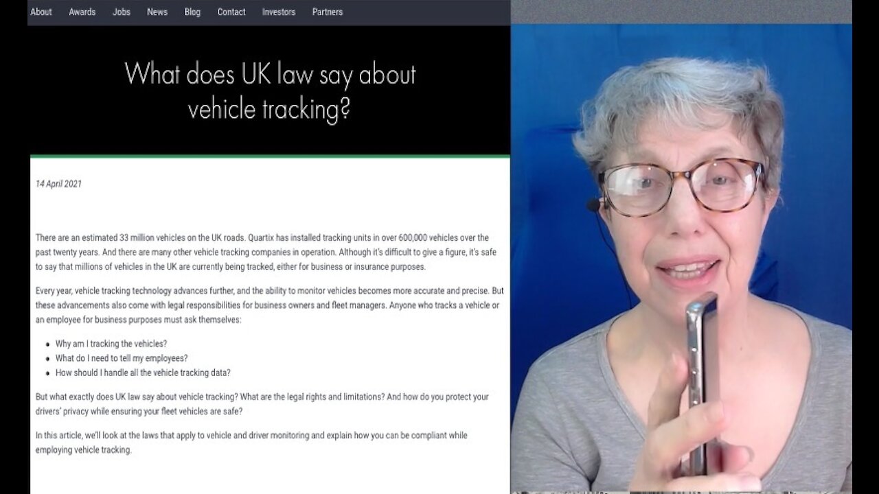 Your Car's Not Being Tracked - How About YOU?