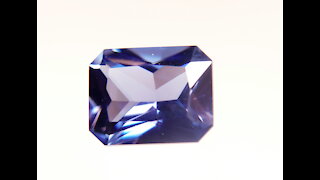 Tanzanite Look Alike Czochralski Pulled Forsterite Octagon Radiant Cut