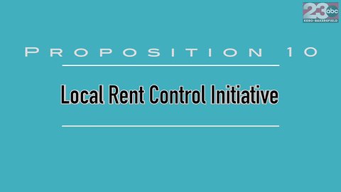 Proposition 10: Local Rent Control Initiative