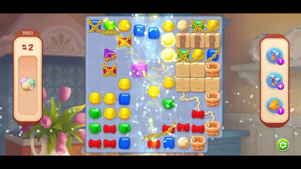 Playrix Homescapes Gameplay Walkthrough Level 9851