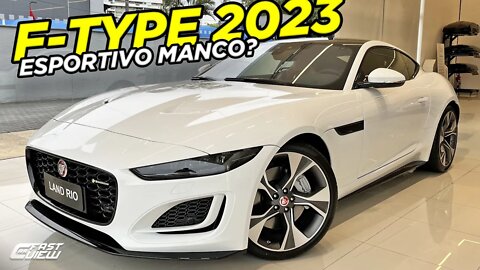 NOVO JAGUAR F-TYPE R-DYNAMIC P300 2023 SEM MOTOR V6 SUPERCHARGED DECEPCIONA?
