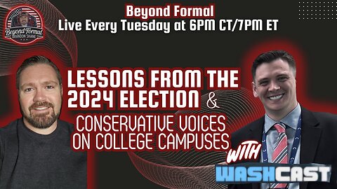 Lessons from 2024 Election | Conservative Voices on Campus | The Washcast