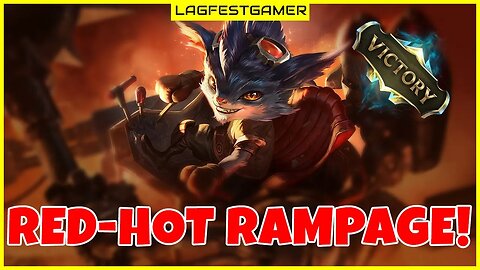 Red-Hot Rampage! - Rumble League of Legends ARAM Gameplay