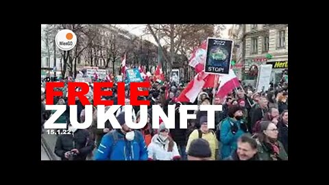 WienGO WIEN DEMO 15.1.22 (14) +++GEMEINSAM FÜR DIE FREIHEIT+++