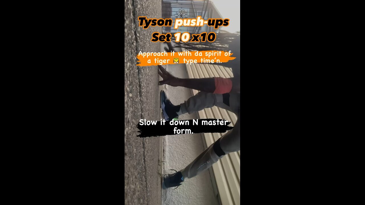 Men’s health Tyson push-ups