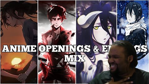 Anime Openings & Endings Full Compilations Reaction