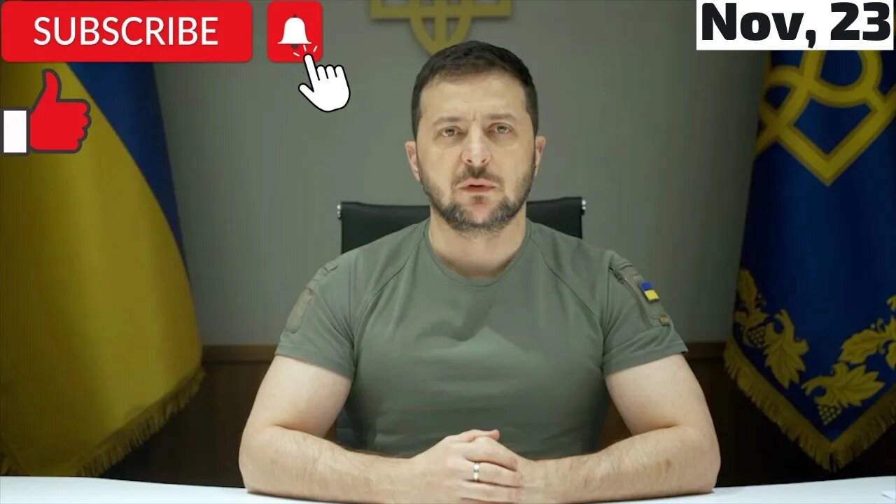 Vladimir Zelensky Explanations November 23, 2022 (Subtitle)