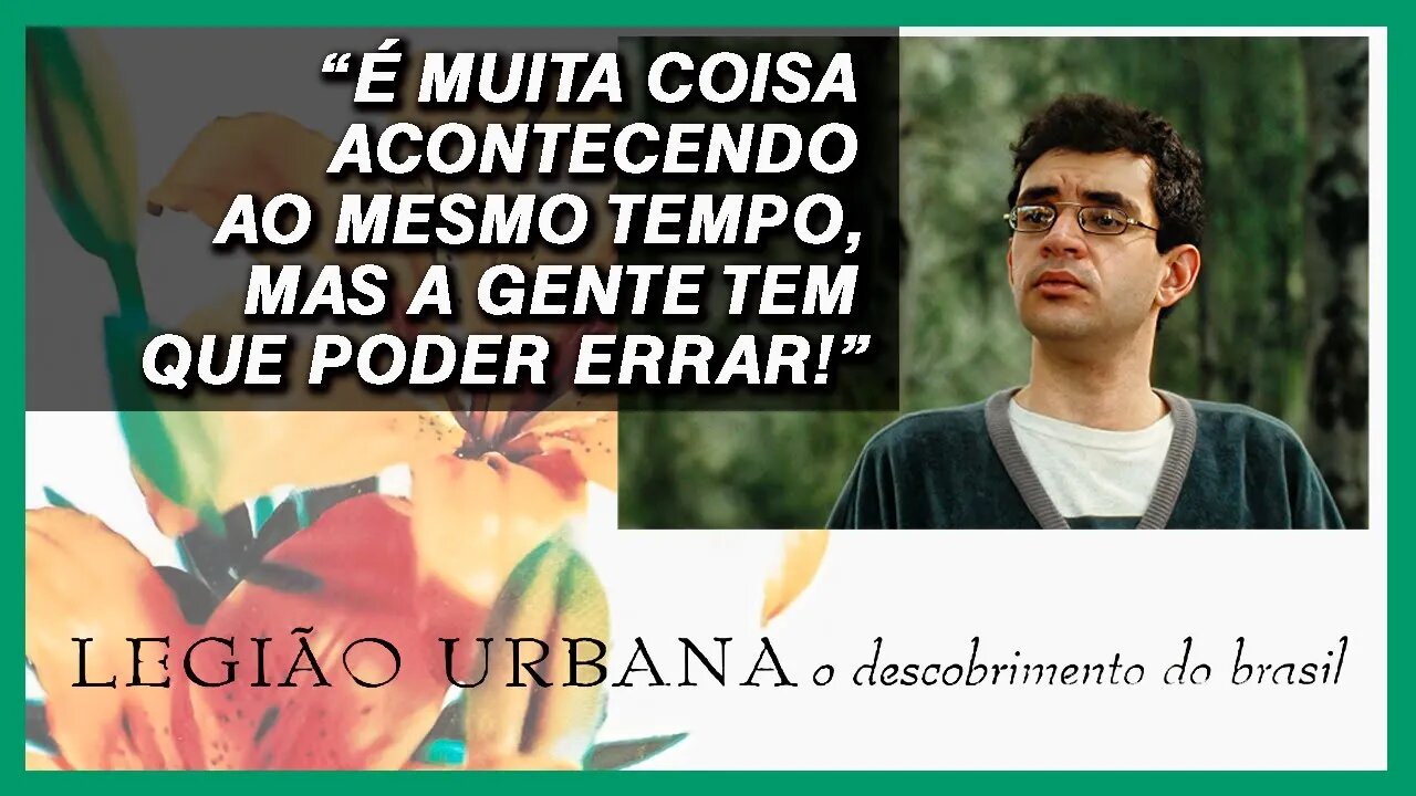 'A Fonte' é sobre indiferença | O Descobrimento do Brasil da Legião Urbana @julioettore