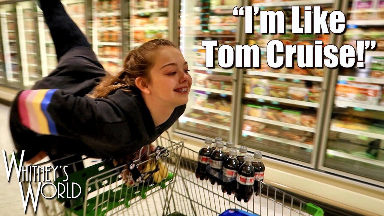 Grocery Cart Gymnastics | Weekly Vlog | Whitney Bjerken