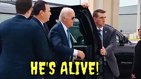 Joe Biden Just Emerged from a Vehicle…INSTANTLY CONFUSED!