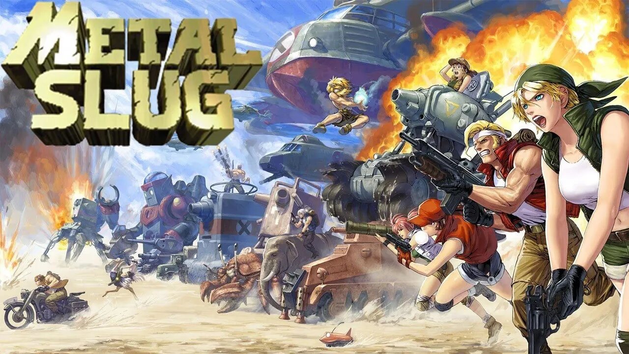 Metal Slug 1-6 - PSP - Até ZERAR