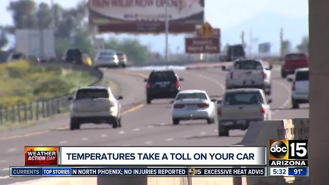 Tips to stay safe on the roads during dangerous heat