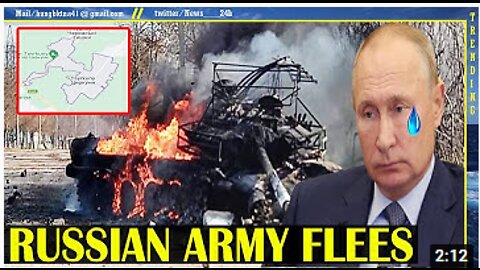 PUTIN stunned as the Russian army was defeated and fled, Ukraine liberated Tsyrkuny