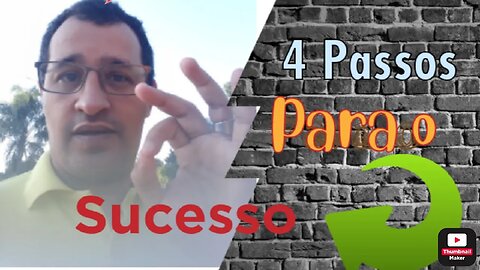 4 Passos para conquistar o tão sonhado Sucesso.#shorts #motivational