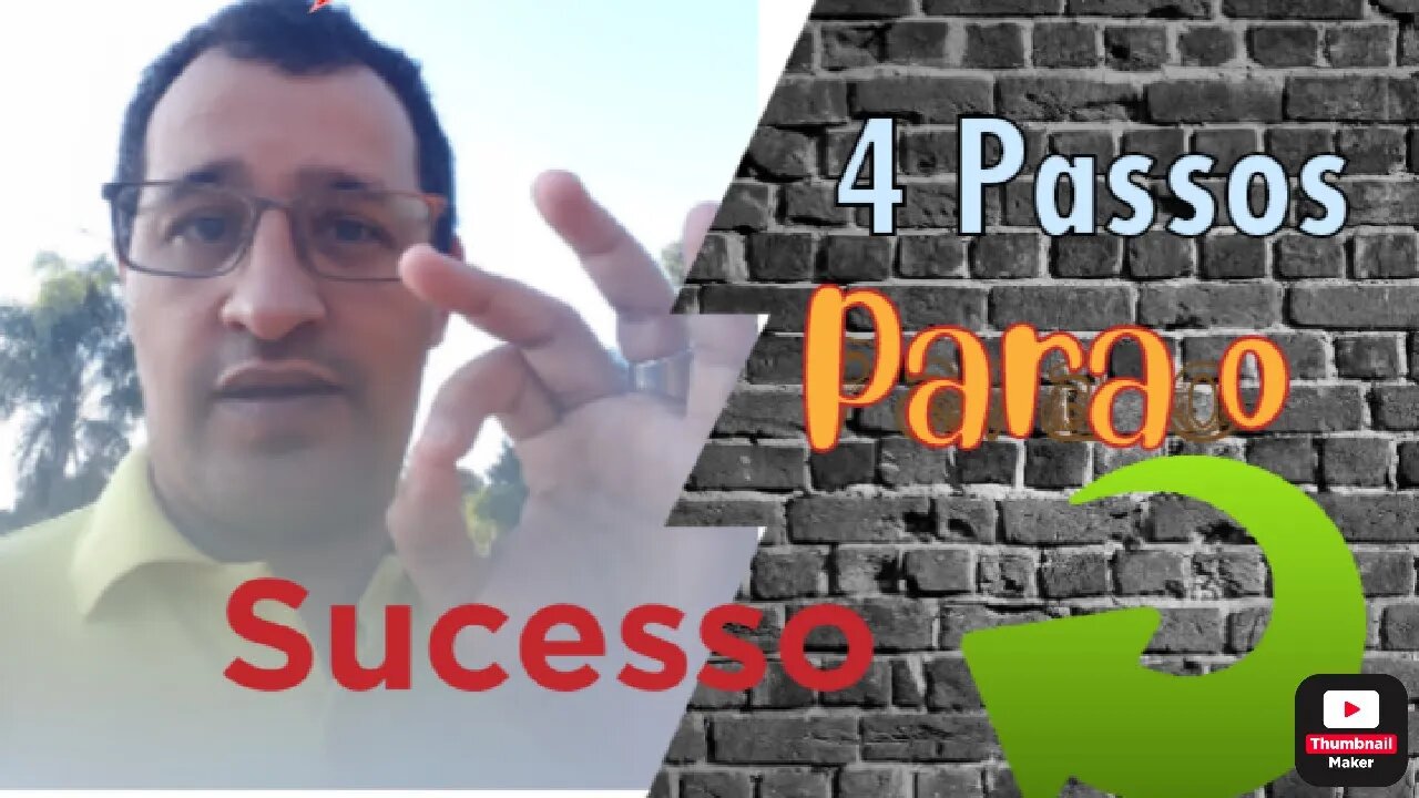 4 Passos para conquistar o tão sonhado Sucesso.#shorts #motivational