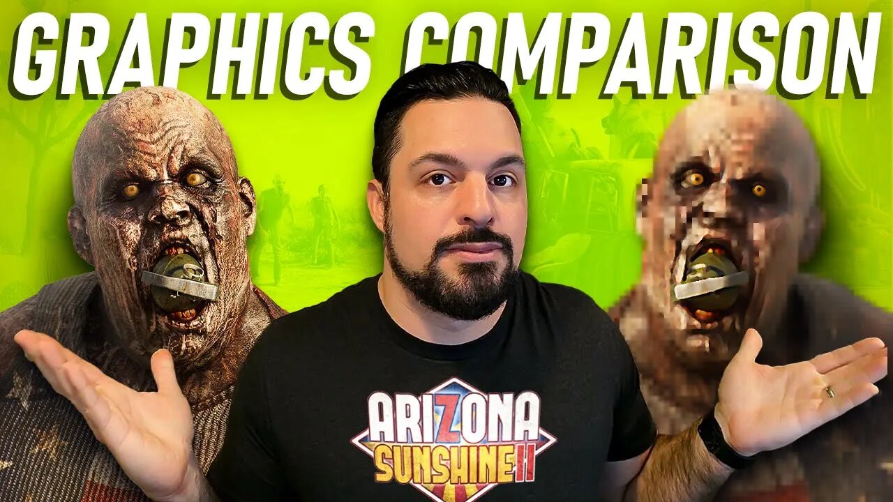 Arizona Sunshine 2 Graphical Comparison - Arizona Sunshine 2 Review Quest 3 PSVR2 or PCVR