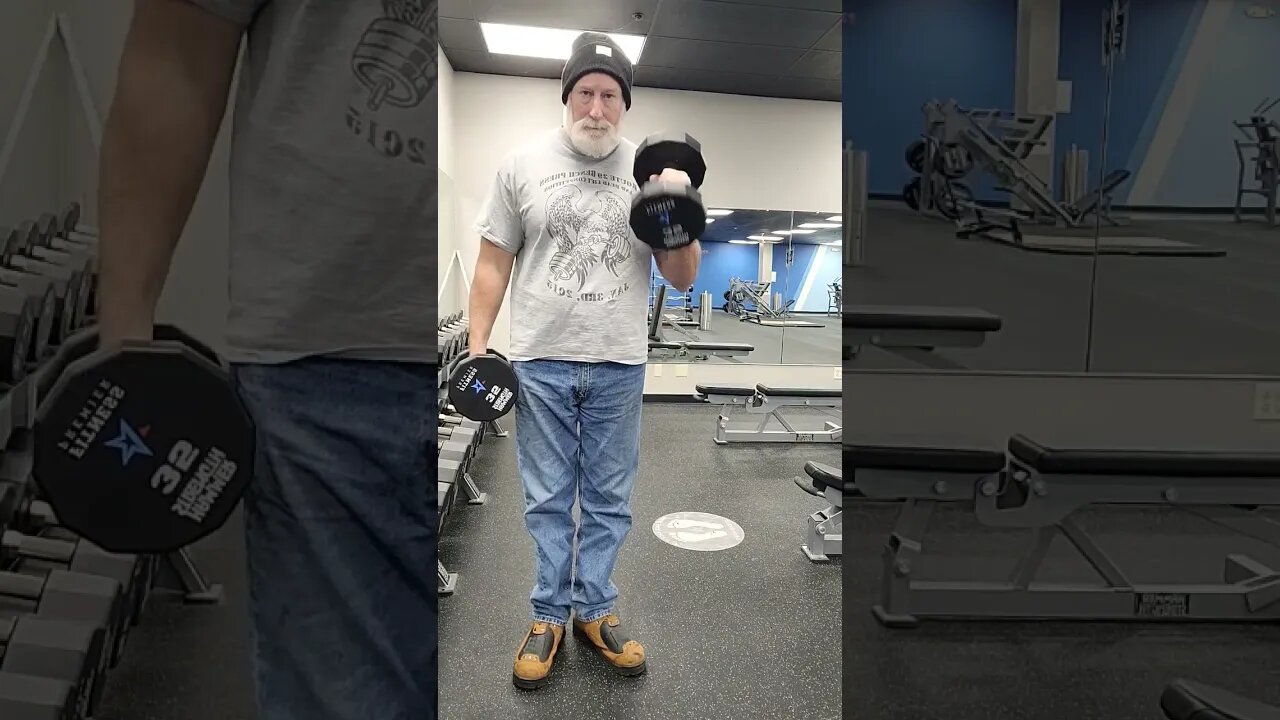 Hammer 🔨 🛠 Time ⏲️ Curls , Crazy 🤪 old man, you can't touch this 🤣