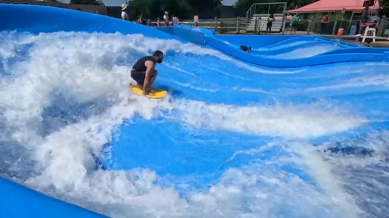flowrider - Kyle - 2 at Soak City, Kings Island
