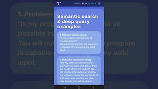 51 Semantic Search & Deep Query Examples 💎#shorts #TauNet #SemanticSearch #EfficientSearch