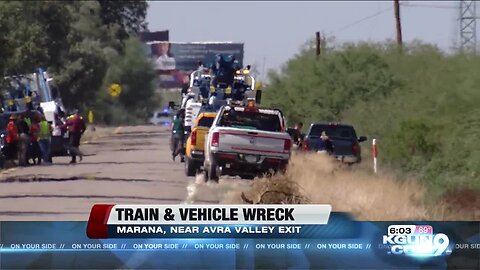 2 dead in train vs. vehicle collision near I-10 Avra Valley exit