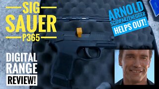 Sig Sauer P365 Range Review: Can Arnold Schwarzenegger's Commentary Make This Gun Shoot Better?