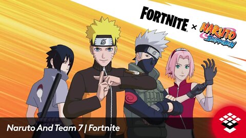 Naruto And The Rest Of Team 7 Arrive On The Fortnite Island | Nintendo Switch