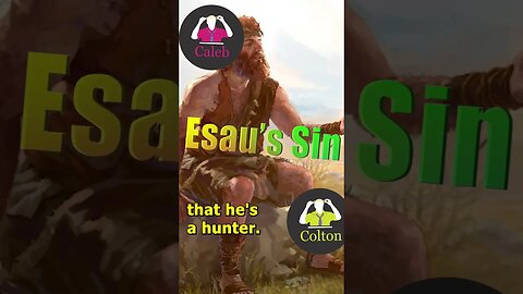 Esau's SIN