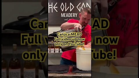 Canjica MEADFull video up now only on YouTube! #mead #brazil