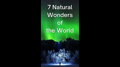 7 natural wonders of the world