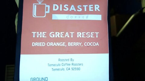 The Great Reset First Taste: Disaster Coffee