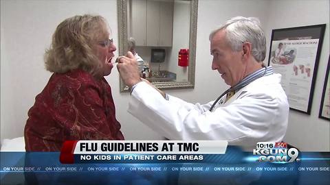 New visitation procedures implemented at TMC to reduce spread of flu