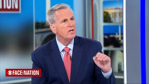 Kevin McCarthy IMPLODES During CBS Interview