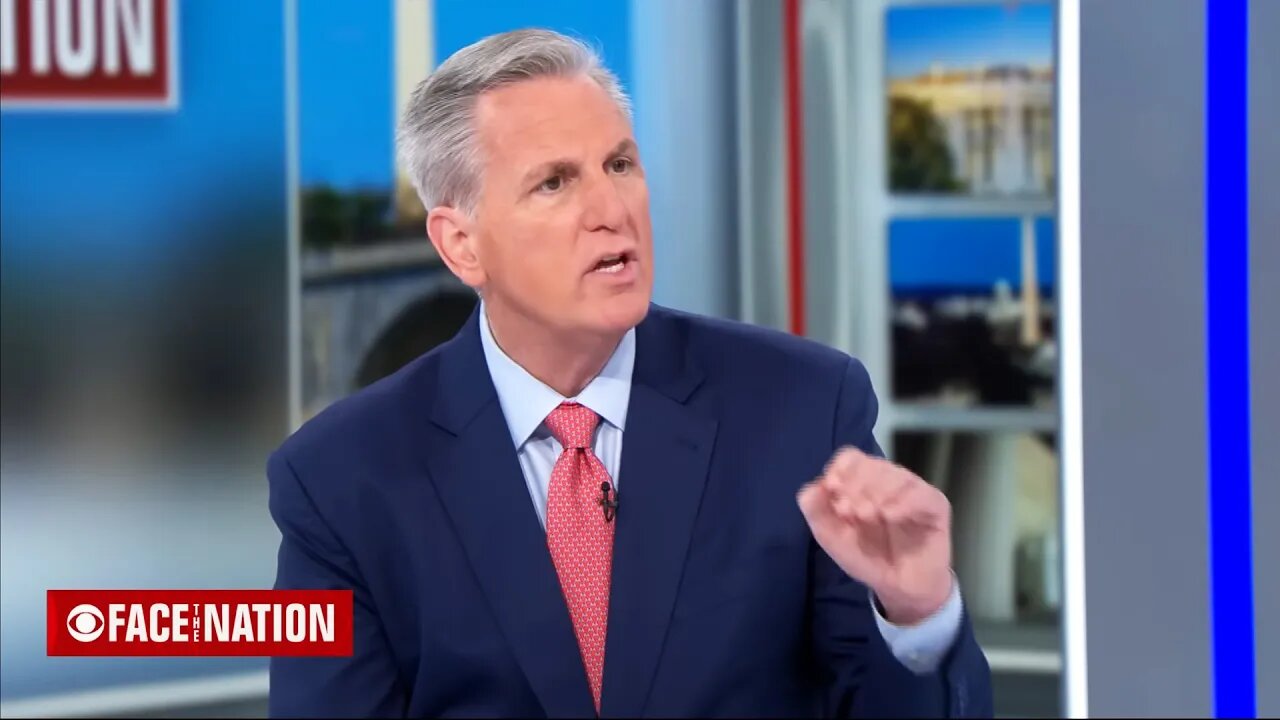 Kevin McCarthy IMPLODES During CBS Interview