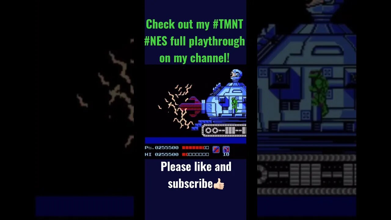 Technodrome! #TMNT #NES